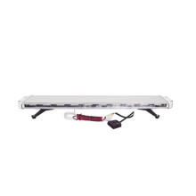 47 '' 12 V 24 V polícia ambulância de combate a incêndio sinal de emergência strobe aviso levou barra de luz 128 W usado sirene chifre alto-falante